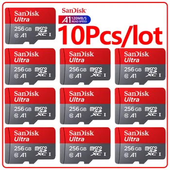 10 kom./lot Original Sandisk Ultra Micro SD 256G Micro SD Kartica SD/TF Flash memorijska Kartica