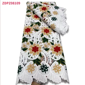 2021 Afrička šaren водорастворимая cvjetne čipke tkanina pogodna za šivanje дамского haljine ZDPZ08109