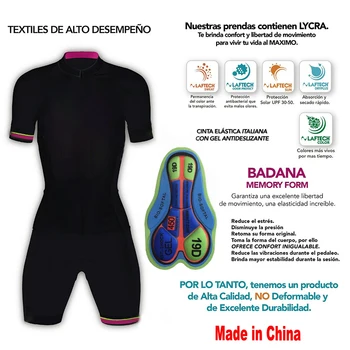 2021 novi suboman vanjski profesionalni biciklizam odijela majica munja kupaći kostim macaquinho ciclismo feminino manga longa