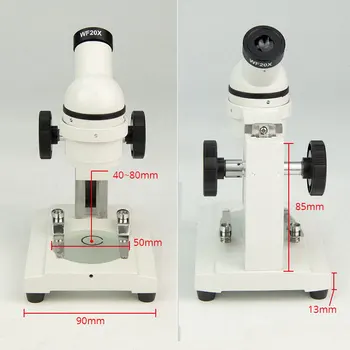 20X Монокулярный Glavobolja, Medicinski Рассекающий Mikroskop S Objektivom 2x Objektiva