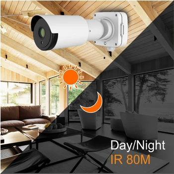 5MP 5X motorizirani Zoom 80 m IR za Noćni Vid IP Kamera Sigurnosti Vanjska Bullet kamera Podržava Onvif P2P POE S Razvodnoj Kutiji