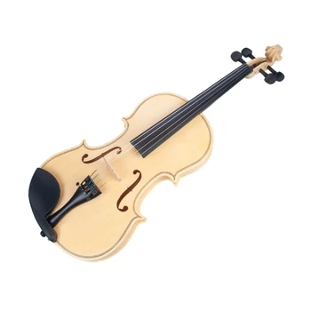 Akustična Violina Odrasla Osoba Student Violina Pune Veličine 4/4 Violina Glatko Polirana Violina Luk Box Set Novi