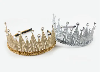 Butik 10шт Moda Royal Gorski Kristal Tiaras Hairbands Sjaj Krune Kose Štapići Princeza Kape Stranke Pribor Za Kosu