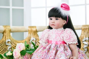 Butik lutka Elegantna princeza silikona vinil reborn baby lutke, igračke na poklon 24