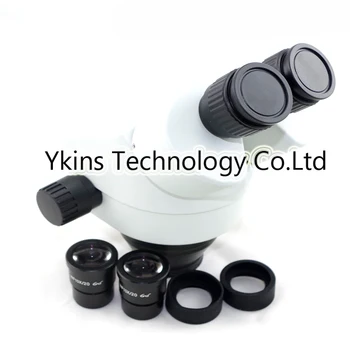 Continue zoom 7-45X industry Binocular stereo microscope head+0.5 X ili 2.0 X objektiv za popravak pcb telefona