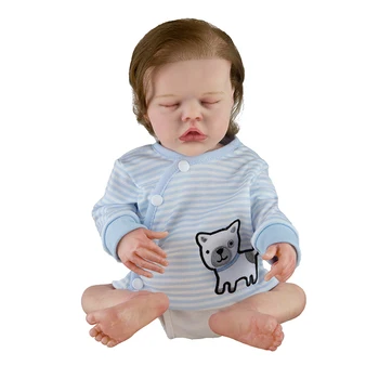 FEELWIND 17 inča Bebe Lutka Twin B Realni Igračka za Umjetnika Realan Dijete za Djecu lijep Božićni Poklon Vinil Reborn Baby