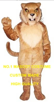 Kaže na režanje Divlja mačka odijelo maskota veleprodaja topla rasprodaja profesionalni realan divlja mačka tema anime cosplay kostime za karneval 2786