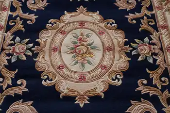 Kineski Ručno tkani tepisi Francuski Vuneni Tepih Mandala Ukras Kuće Tepih Pravokutni Tepih Veliki Carpetcarpet 3d tepih