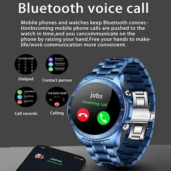LIGE Fashion Smart Watch Men Full Touch Screen Sport Trancing Watch Waterproof Bluetooth Call For Android IOS Smartwatch Muške