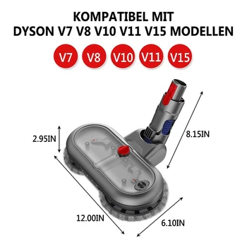 Mlaznica za obuću Dyson,Električna Mlaznica Za Obuću Dyson V8 V7 V11 V10 V15 Pribor,Mlaznica Za Obuću Sa Spremnikom Za vodu