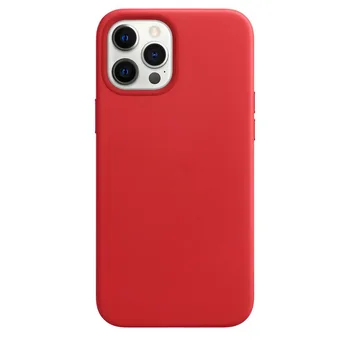 Originalni Magnetski Kožna Torbica Za iPhone 12 11 13 Pro Max Mini Official Luxury Telefon, Bežični Charger Cover