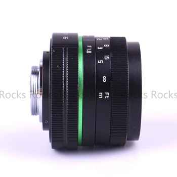 Pixco 50 mm f/1.8 APS-C Objektiv+Poklopac+Макрокольцо+16 mm, C Mount adapter za Nikon 1/M4/3 /Za Pentax Q/ Nex / Fuji/ za eos