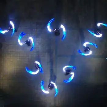 Trbušni ples Mujer Pribor LED Svila Navijač Veo Bambusa Za Trbušni Ples Profesionalni Trbušni Ples Ventilator Veo LED Light Show Oslanjanje