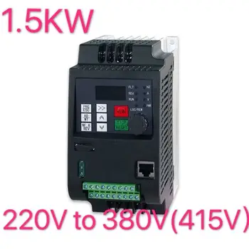 VFDS 1.5 KW single phase to 3 phase inverter 220v to 380v variable frequency drive converter