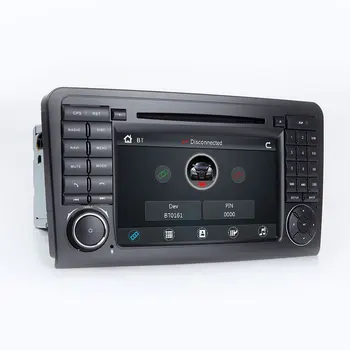 Авторадио 2 Din DVD Player Za Vozila Mercedes Benz ML W164 X164 GL ML350 ML500 GL320 Mediji Multimedijski Uređaj GPS navigacija Stereo 3G